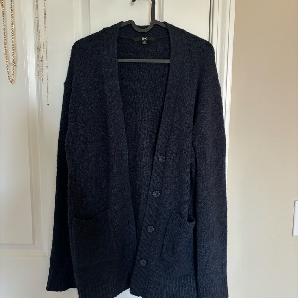 Uniqlo Women's Navy Cardigan Sweater